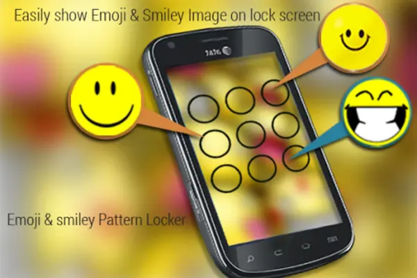 Emoticon Lock Screen android App screenshot 2