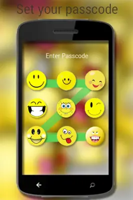 Emoticon Lock Screen android App screenshot 3